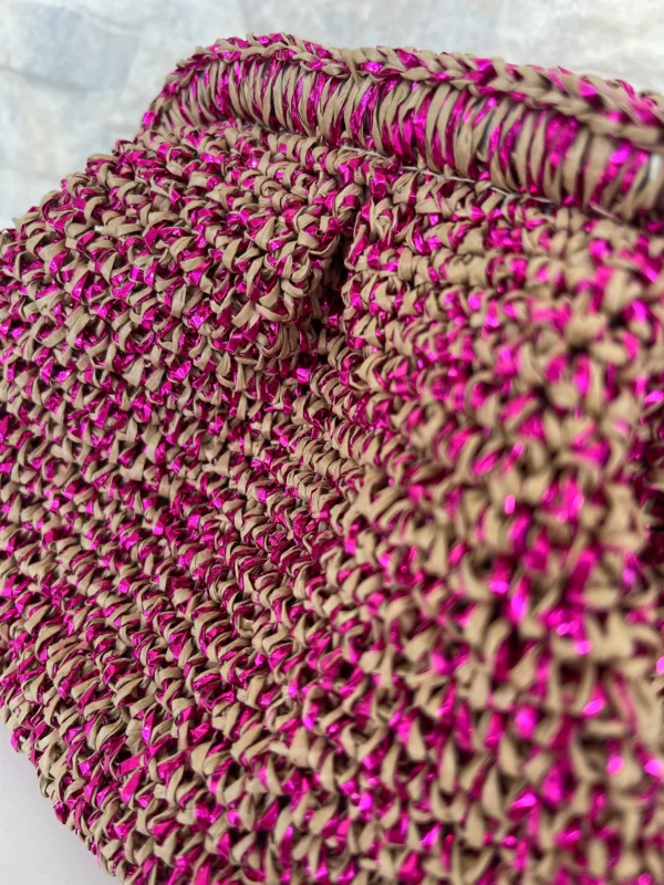 Mini Size Raffia Clutch Bag, Cloud Bag, Glitter Pouch Bag, Evening Clutch Bag,