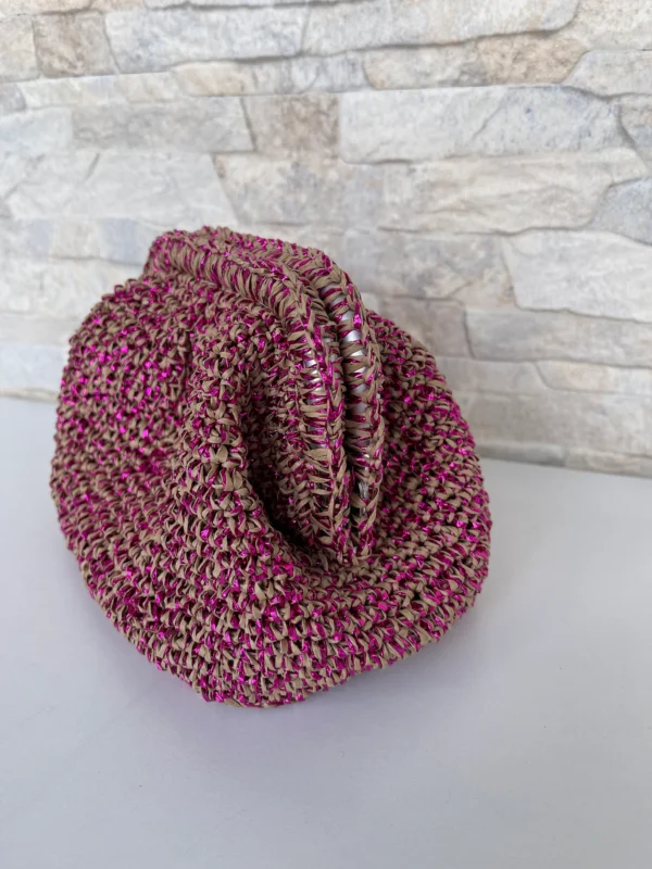 Mini Size Raffia Clutch Bag, Cloud Bag, Glitter Pouch Bag, Evening Clutch Bag,