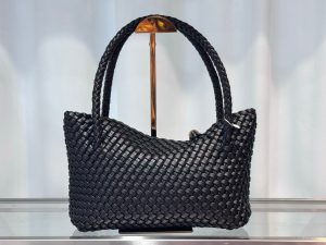 X-Large Handmade vintage cowhide handbag, Retro woven leather shoulder bag, Handcrafted tote bag, Trendy Ladies HOBO Bag Gift