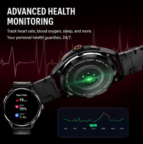 6b3f152d-12ca-48b4-8282-7fc0067d9aaf Smartwatch with Bluetooth Calling & Health Tracking Silver