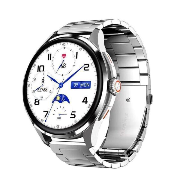IMG_9096 Smartwatch with Bluetooth Calling & Health Tracking Silver