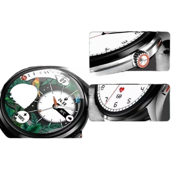 IMG_9097 Smartwatch with Bluetooth Calling & Health Tracking Black Ruber